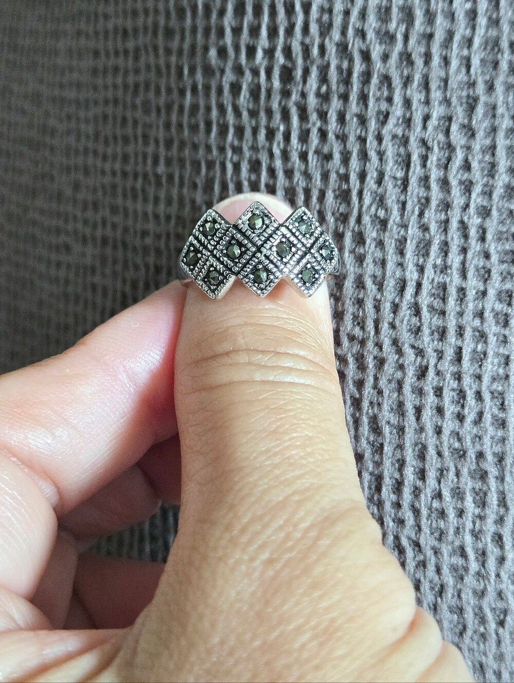 Silver🤍 Swarovski Marcasite Ring💍 - NWOT
